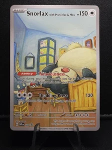 Snorlax with Munchlax & Mew Pokemon x Van Gogh ACG Art Promo Card - NM - Picture 1 of 2