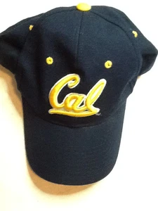 CAL GOLDEN BEARS CAP 7 1/8 FITTED ZEPHRY AUTHENTIC, DARK BLUE 12*4*23B - Picture 1 of 6