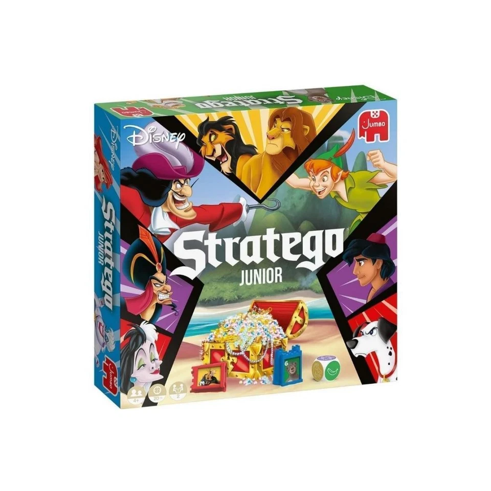 19803 - Stratego Junior Disney, Brettspiel, für 2 Spieler, ab 4... - Bild 1 von 1