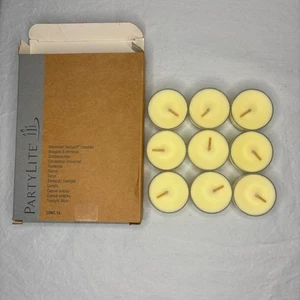 PARTY LITE NEU Teelichter x9 Eis Schneebeeren - Bild 1 von 3