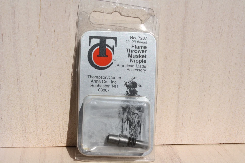 Thompson Center Stainless Flame Thrower Musket Nipple 7237 54167237