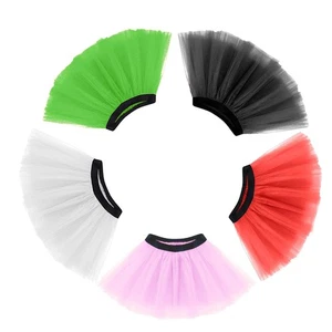 Alta Calidad Años 80 Vestido Elegante Tutú Falda NIÑOS NIÑAS MUJERES DAMA Tutús Disfraz Fiesta - Imagen 1 de 21