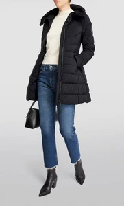 Cappotto donna Canada Goose nero Clair 750 imbottitura power down taglia small - Foto 1 di 17