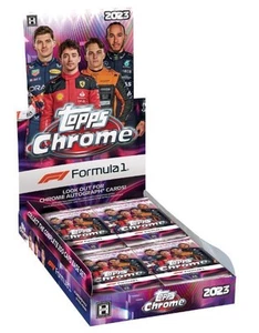2023 Topps Formula 1 Chrome Racing Hobby Box - Picture 1 of 1