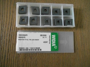 Widia CNGG431FS WS25PT Hartmetalleinsätze, 10 Stück, Neu - Bild 1 von 1