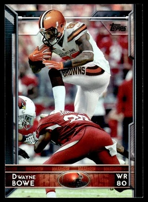 2015 Topps Dwayne Bowe No109 Cleveland Browns - Изображение 1 из 2