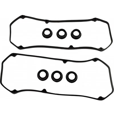 For Mitsubishi Montero Sport Valve Cover Gasket 1997-2004 PermaDryPlus Set of 2 - Image 1 of 4