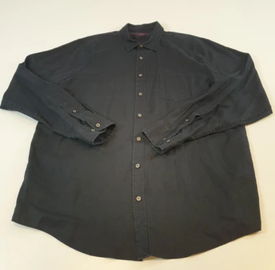 UNTUCKit Shirt Mens 2XL Tall Slim Linen Vin Santo Button Up Wrinkle Resistant - Image 1 of 4