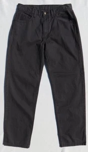 LEVI STRAUSS & CO Men’s Gray Cotton Twill Straight Jeans Pants S 30 x 31 Sample - Picture 1 of 5