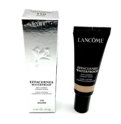 New! Lancome Effacernes Waterproof Under eye  Concealer ~ 0.5oz ~ 110 Ivoire - Image 1 of 3