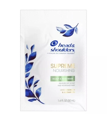 👩 Lot Of 4 Head and Shoulders Supreme Detoxifying Scalp & Hair Mask 1.6 fl oz - Image 1 of 4