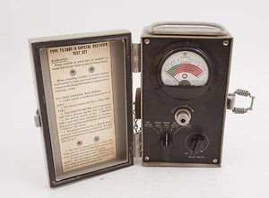 US Army Signal Corp Munston Tipo TS-268C/U Radio Cristal Rectificador Juego de Prueba (IL1) - Imagen 1 de 7
