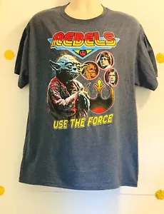 STAR WARS GRAY SHIRT SZ L - Picture 1 of 1