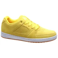 eS Skate Shoes. eS Accel Slim Yellow Shoe, UK 8 to 11. SALE RRP £62