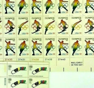 OLYMPICS 1976 Stamp Full Sheet 1695-1698 Olympics 1972 10 Stamps 8c 1461 MNH Lot - Picture 1 of 9