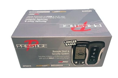 Prestige APS997Z 2-Way LCD Remote Start & Alarm System 1 MILE , Web Programmable - Image 1 of 4