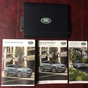 2022 LAND ROVER EVOQUE SUV OWNERS MANUAL BOOKS REF & DIESEL GUIDE CASE ALL MODEL - Picture 1 of 4