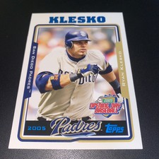 2005 Topps Ryan Klesko Opening Day #152 San Diego Padres