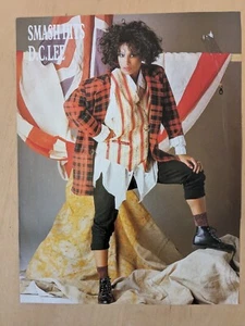 D.C. LEE 80s 1 Page UK Clipping Poster O830 - Picture 1 of 2