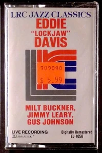Eddie "Lockjaw" Davis - Live CASSETTE LRC JAZZ CLASSICS SEALED OOP - Foto 1 di 1