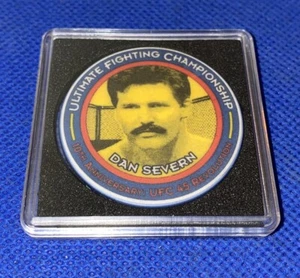 UFC Rare 10th Anniversary Coin Dan Severn MMA memorabilia Chip Token - Picture 1 of 3