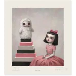 Mark Ryden Lithograph Print Yuki the Young Yak ED500 Signed Numbered W/COA - Picture 1 of 10