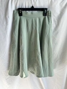 ModCloth Pastel Sage Green Just This Sway A-Line Midi Skirt Size S - Picture 1 of 3