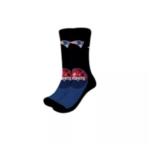 New England Patriots NFL Socks Team Football Colors One Size US SHIP in 1 Day🐲 - Picture 1 of 1