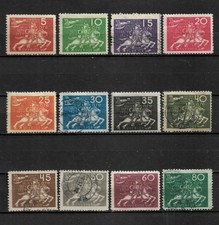 Schweden '50.Jahre Weltpostverein 1924 Mi.Nr 159-170' ungebr.