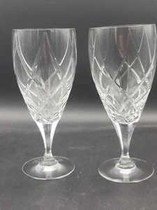 Mikasa Diamonds EISTEE/EISTE GETRÄNKE GLAS - 8 1/8" 2er Set - Bild 1 von 4