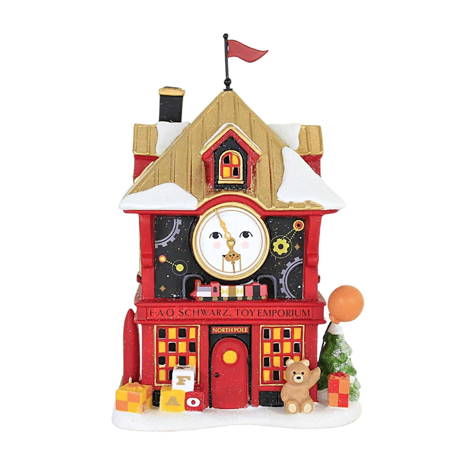 Department 56 6009773 Christmas Village - Green/Red/White