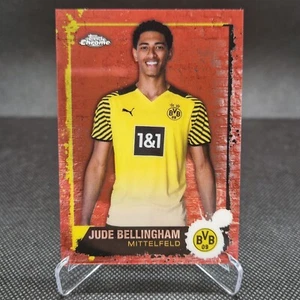 2021-22 Topps Chrome Borussia Dortmund BVB - Jude Bellingham /5 - Bild 1 von 3