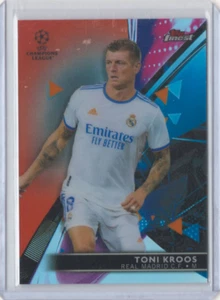 2021-22 TOPPS FINEST UEFA 08/25 TONI KROOS #48 - Picture 1 of 2