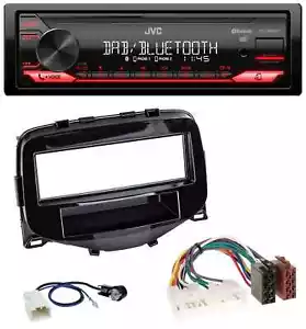 JVC Bluetooth USB DAB MP3 Autoradio für Toyota Aygo (2014-2021) - Bild 1 von 8