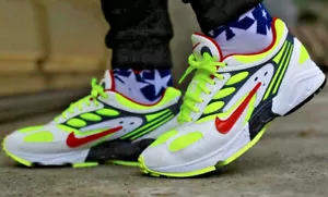 ZAPATOS PARA HOMBRE NIKE AIR MAX GHOST RACER ZOOM ENTRENADORES ROJOS NEÓN AMARILLO* - Imagen 1 de 9