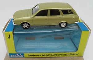 SOLIDO MADE FRANCE 1975 RENAULT 12 BREAK 1972/1975 VERT CLAIR DORE 1/43 #22a BOX - Bild 1 von 12