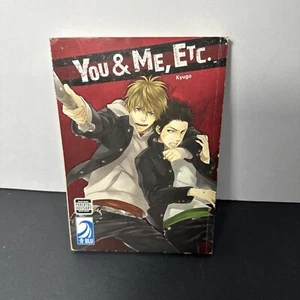 You and Me,Etc by Kyuugou 2011 Blu English Version Paperbacck Book Manga - Imagen 1 de 4