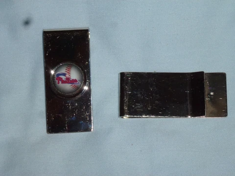 PHILADELPHIA PHILLIES    silver Chrome metal   MONEYCLIP    by Rico    NEW! Cover