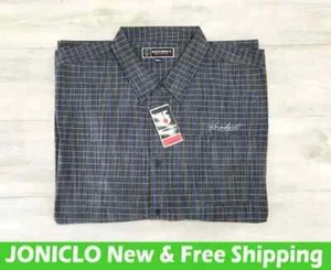 Men's Button Shirt 100% Cotton By Knockout - Picture 1 of 6