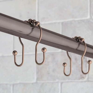 Gardens Rustproof Stainless Steel Double Easy Glide Shower - Picture 1 of 5