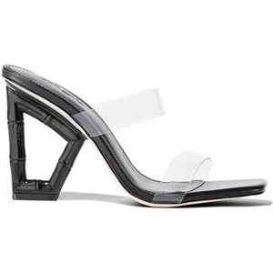 Cult Gaia Womens Valerie Black Dressy Heels Shoes 37 Medium (B,M) BHFO 8551 - Picture 1 of 3