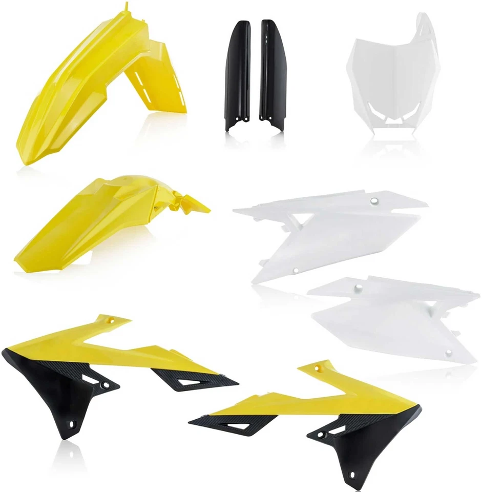 Acerbis Suzuki Kit Completo Plástico-RMZ 450-18-25-OEM 18 - Motocross Moto Offro Foto 1 de 1