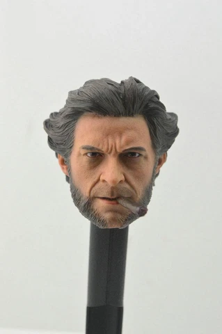 ELEVEN 1/6 Wolverine Head Sculpt LOGAN For Hot Toys Phicen Muscular  IN STOCK Cover