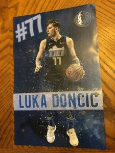 Luka Doncic #77 Dallas Mavericks Basketball NBA Star 17"x11" Poster - Picture 1 of 5