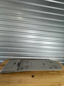GRAY 08-15 NISSAN ARMADA QX56 REAR DOME LIGHT OVERHEAD ROOF CONSOLE Without DVD - Picture 1 of 7
