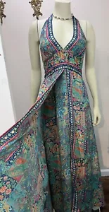 dresses for women. Open Back Long Stunning Dress. One Size Fits Most. Floral. - Picture 1 of 7