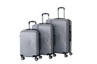 3Pcs Suitcase Set Hard Shell Travel Luggage Lightweight Cabin Trolley 4 Wheels