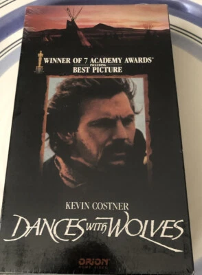 New Factory Sealed Dances with Wolves VHS Orion - Image 1 of 4