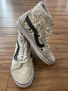 Vans x Disney 101 Dalmations Sk8 HiTop Shoes - Men’s 4.5 Women’s 6 - Picture 1 of 6