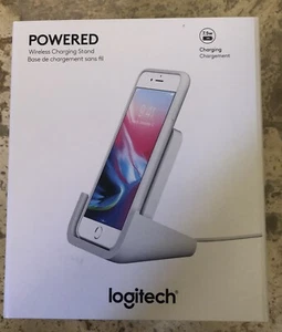 Logitech Powered Wireless Charging Stand for iPhone free shipping - Picture 1 of 4